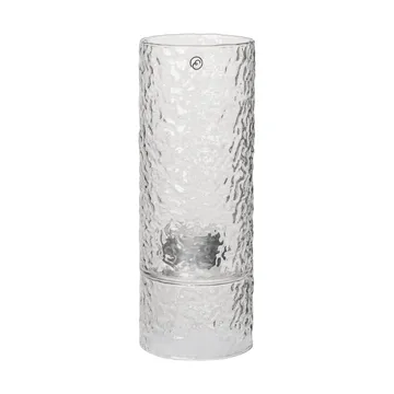 Ernst vaso/portacandela con texture - D7,5x20 cm - ERNST
