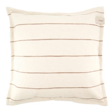 Federa Ernst a righe 50x50 cm - Naturale-talpa - ERNST