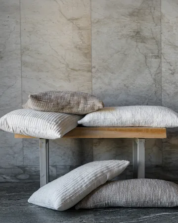 Federa per cuscino Ernst con struttura - Natura, 50x50 cm - ERNST