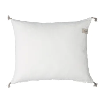 Fodera per cuscino Ernst con nappe 50x60 cm - bianco - ERNST