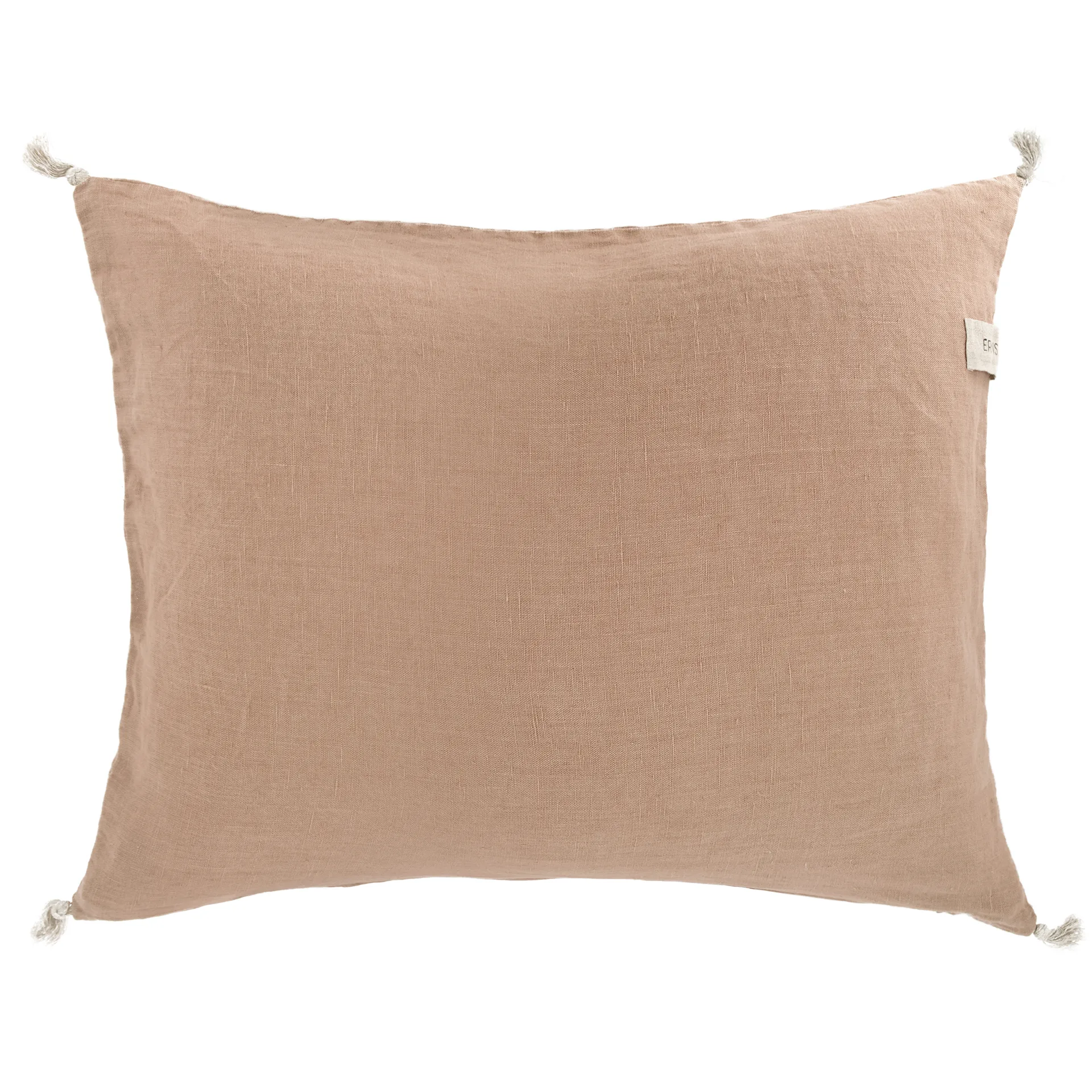 Fodera per cuscino Ernst con nappe 50x60 cm, Nutmeg ERNST