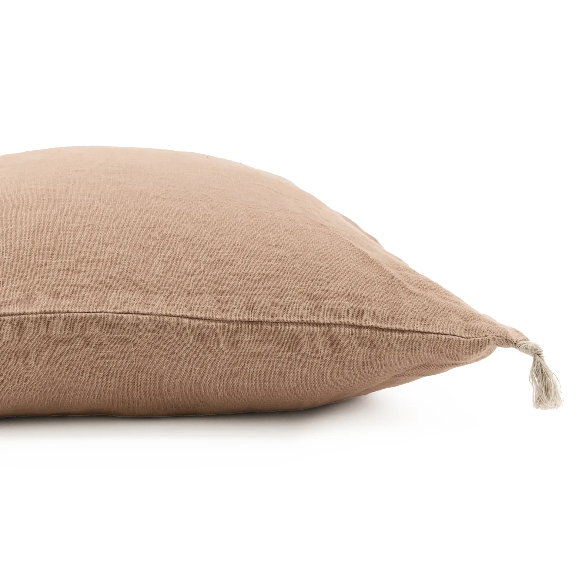 Fodera per cuscino Ernst con nappe 50x60 cm, Nutmeg ERNST