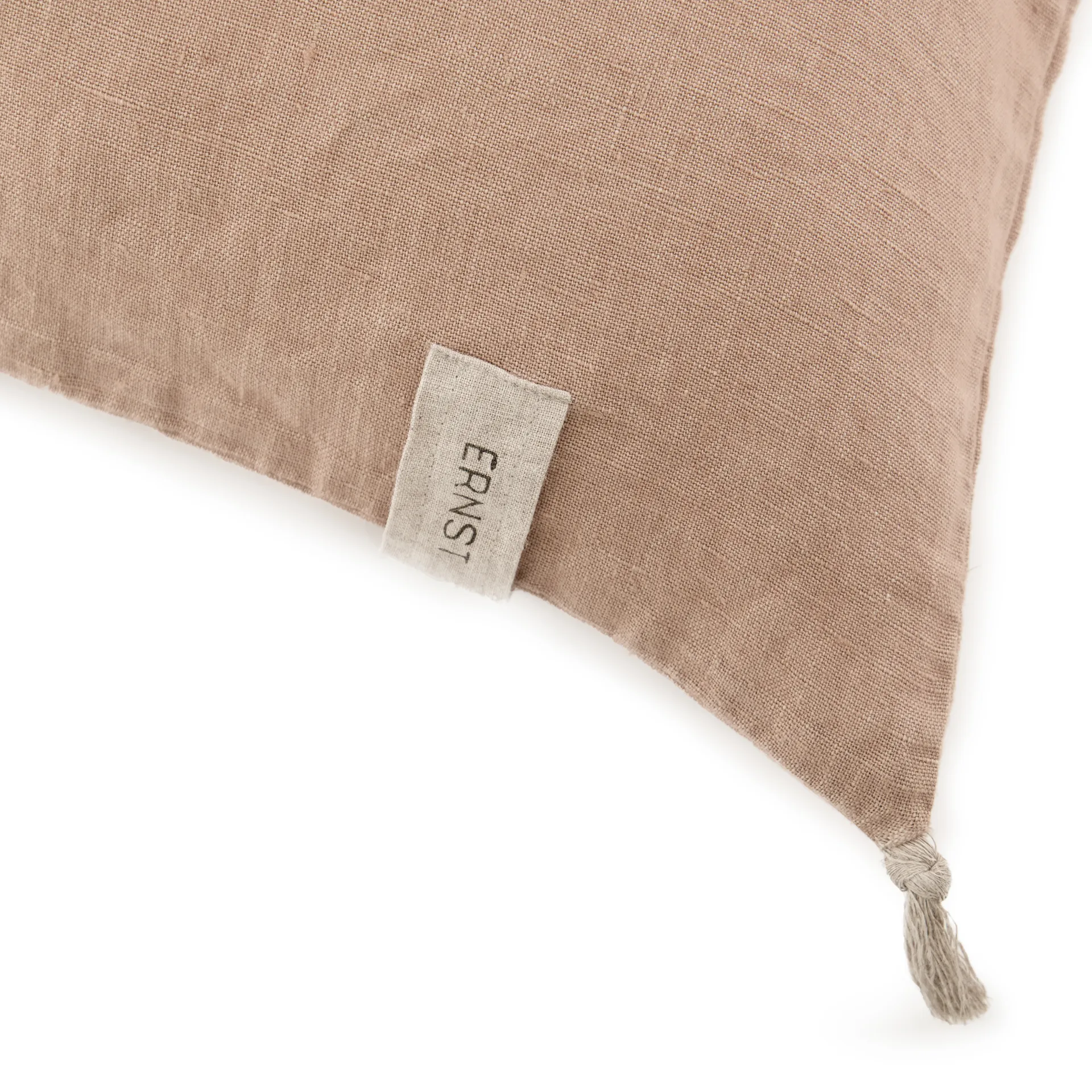 Fodera per cuscino Ernst con nappe 50x60 cm, Nutmeg ERNST