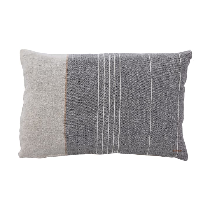 Fodera per cuscino Ernst misto lino 40x60 cm - Grigio-naturale - ERNST