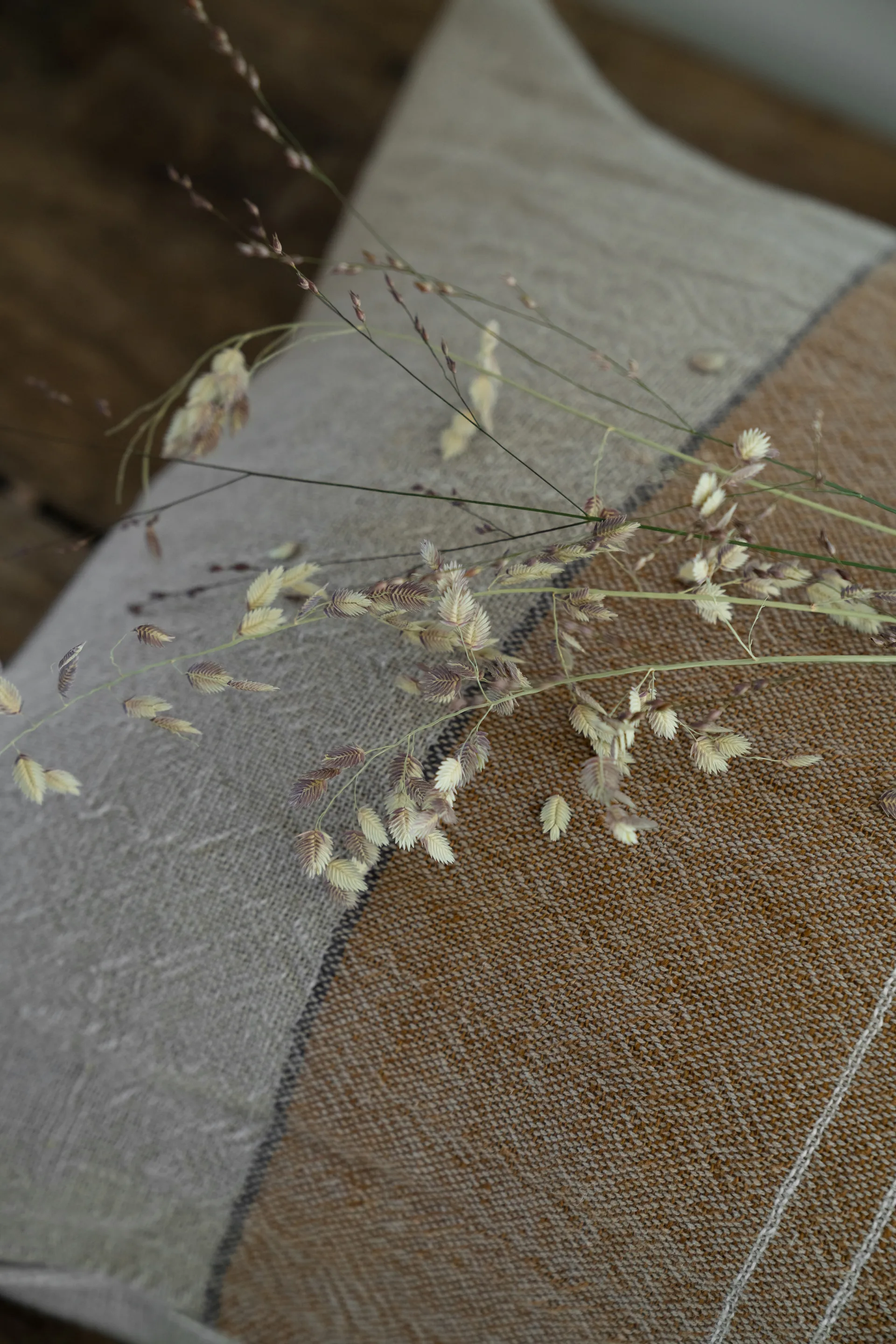 Fodera per cuscino Ernst misto lino 40x60 cm, Kola-natur ERNST