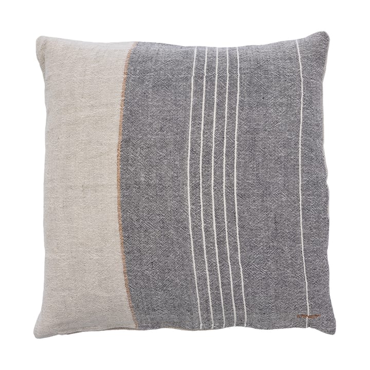 Fodera per cuscino Ernst misto lino 50x50 cm - Grigio-naturale - ERNST