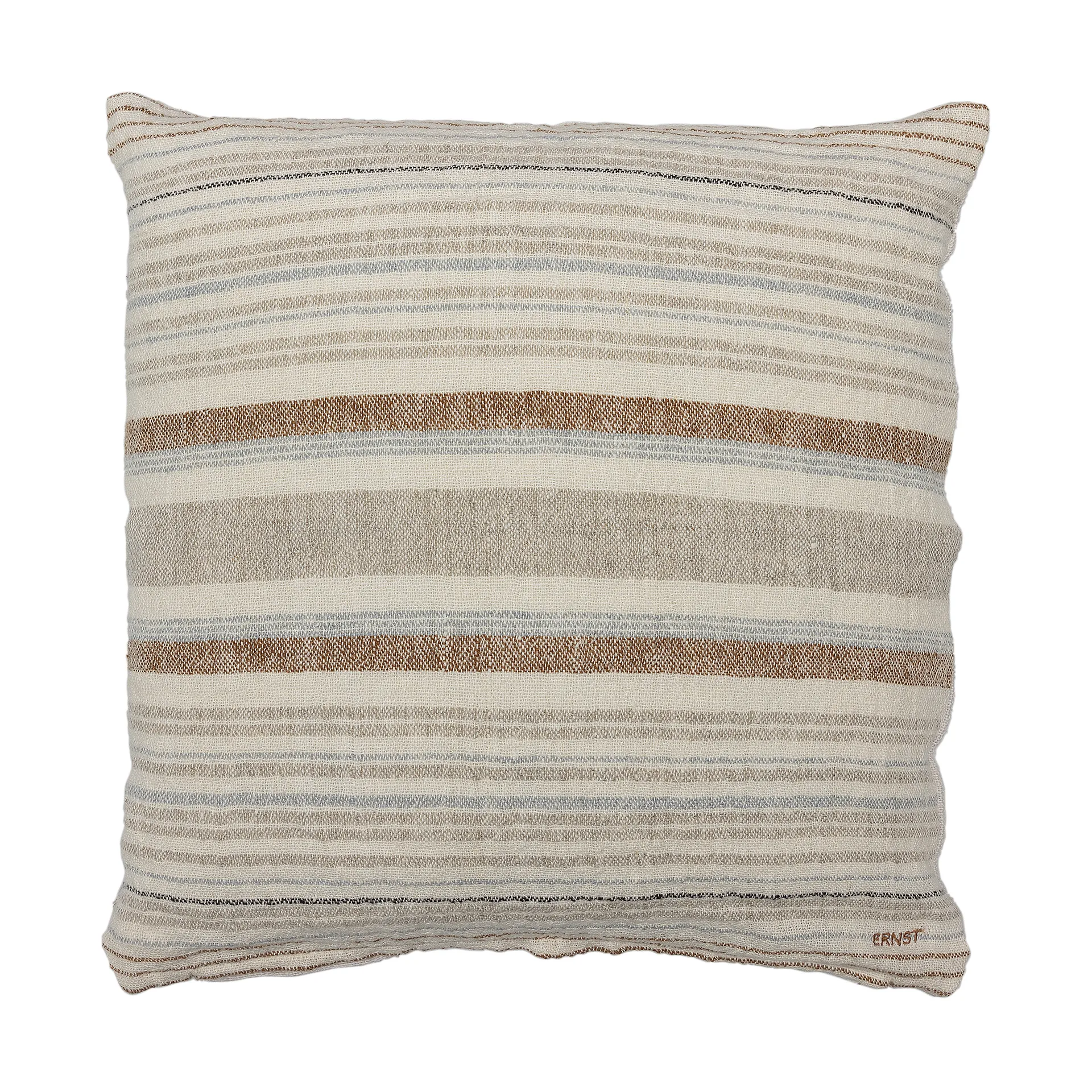 Fodera per cuscino Ernst misto lino 50x50 cm, Multi-azzurro ERNST