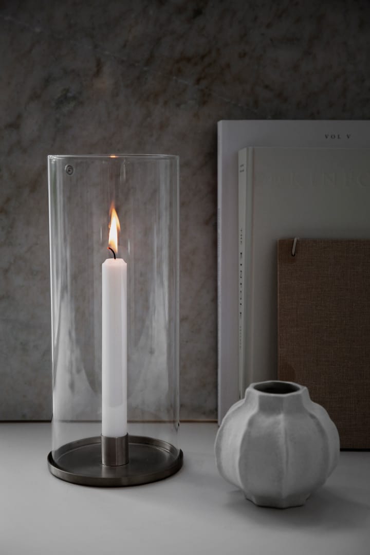 Lanterna per candele Ernst 28 cm, Alluminio nero ERNST