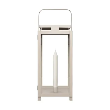 Lanterne Ernst per candele a corona 16x43 cm - Beige - ERNST