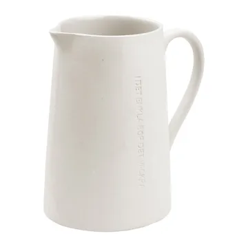Lattiera con testo Enkla - Bianco - ERNST