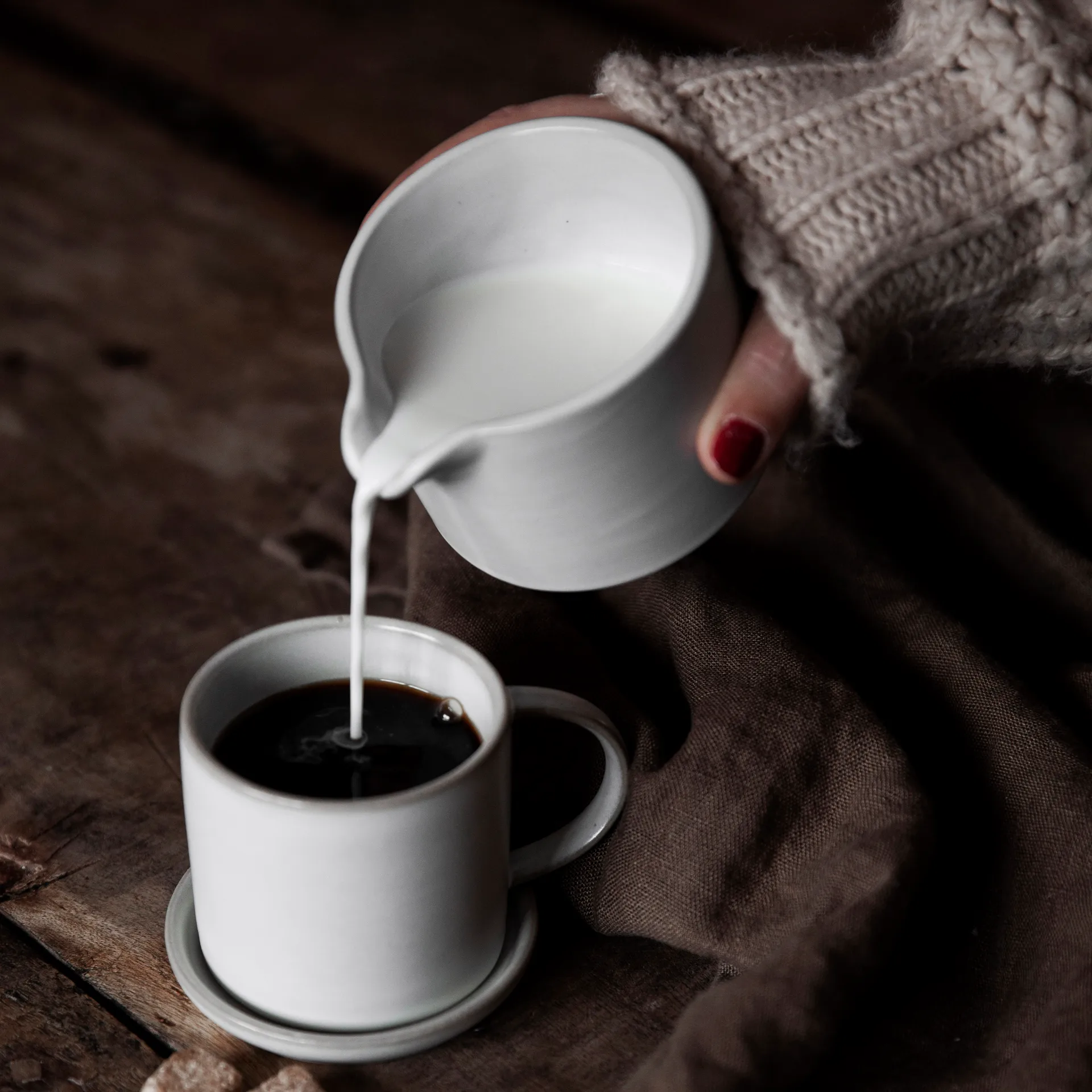 Lattiera Ernst 7 cm, Bianco ERNST