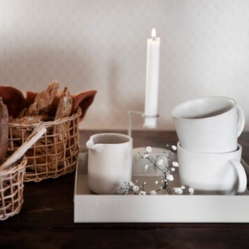 Lattiera Ernst 9 cm - bianco - ERNST