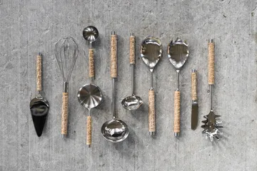 Mestolo con manico intrecciato Ernst  - Erba marina, 22,5 cm - ERNST