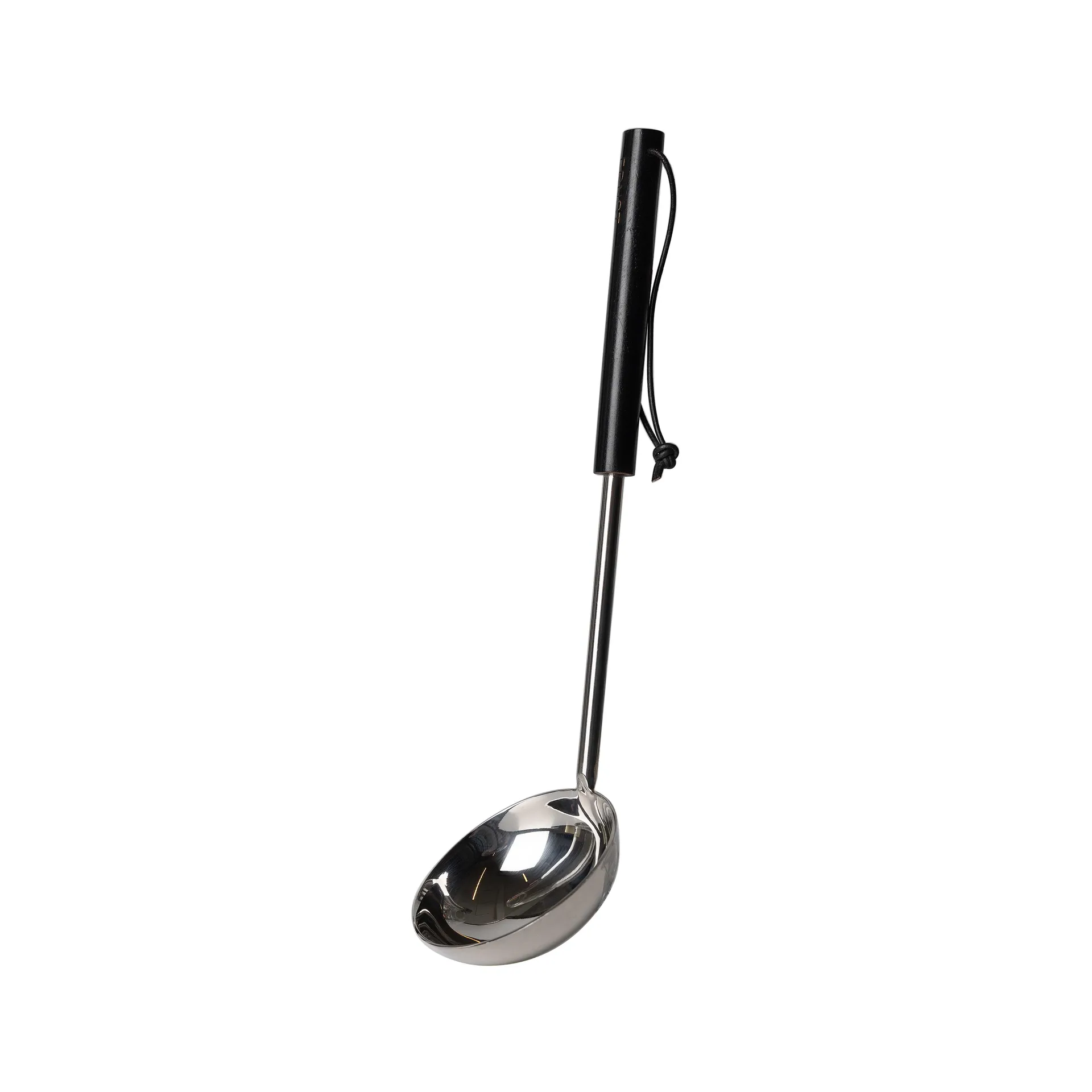 Mestolo per zuppa con manico in legno Ernst, Nero ERNST