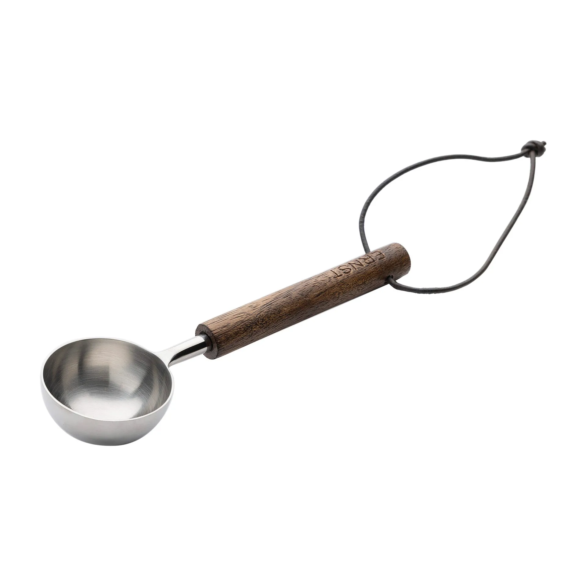 Misurino da caffè Ernst con manico in legno, Marrone scuro ERNST