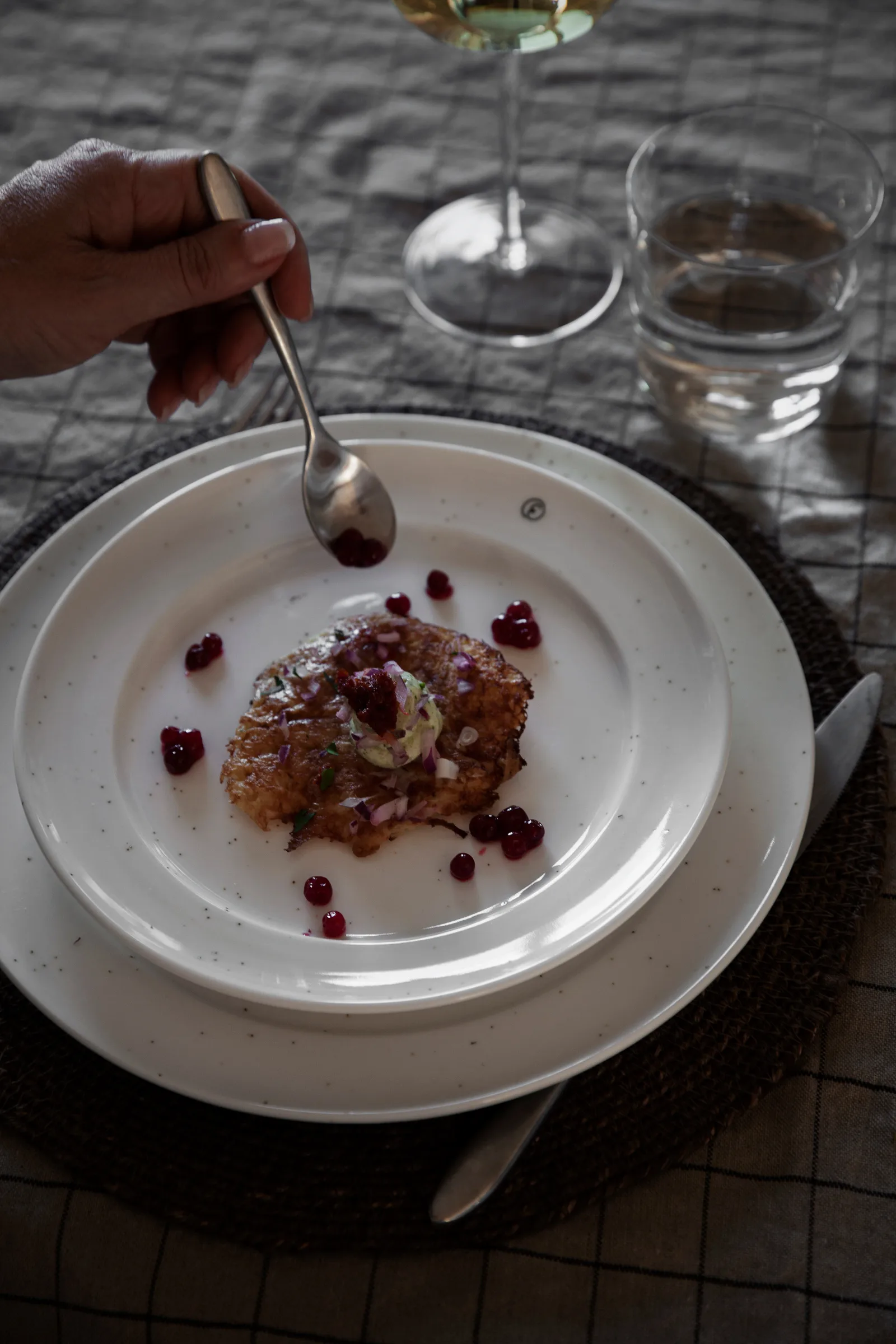 Piattino Ernst Ø 22 cm, Vanilla ERNST