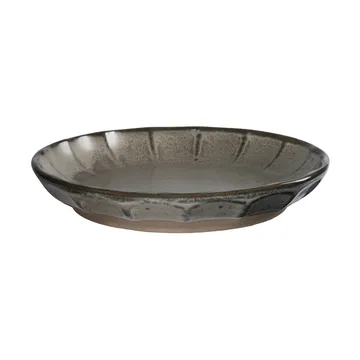 Piattino in gres Ernst - Grigio-naturale, Ø17x3 cm - ERNST