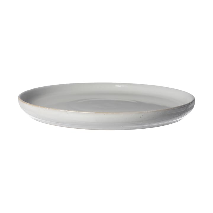 Piatto Ernst Ø24,5 cm - Naturale bianco - ERNST
