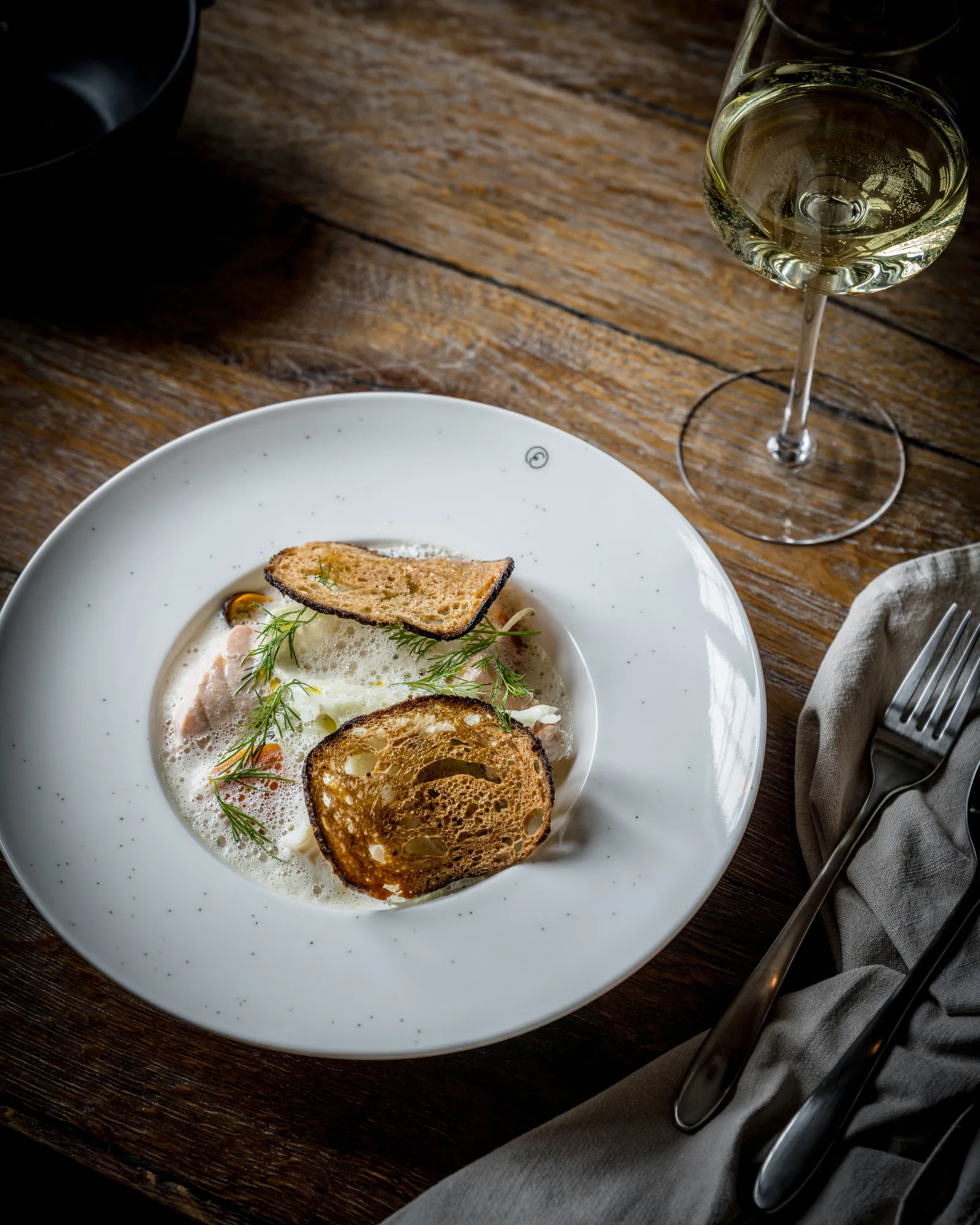 Piatto fondo Ernst Ø 25 cm, Vanilla ERNST