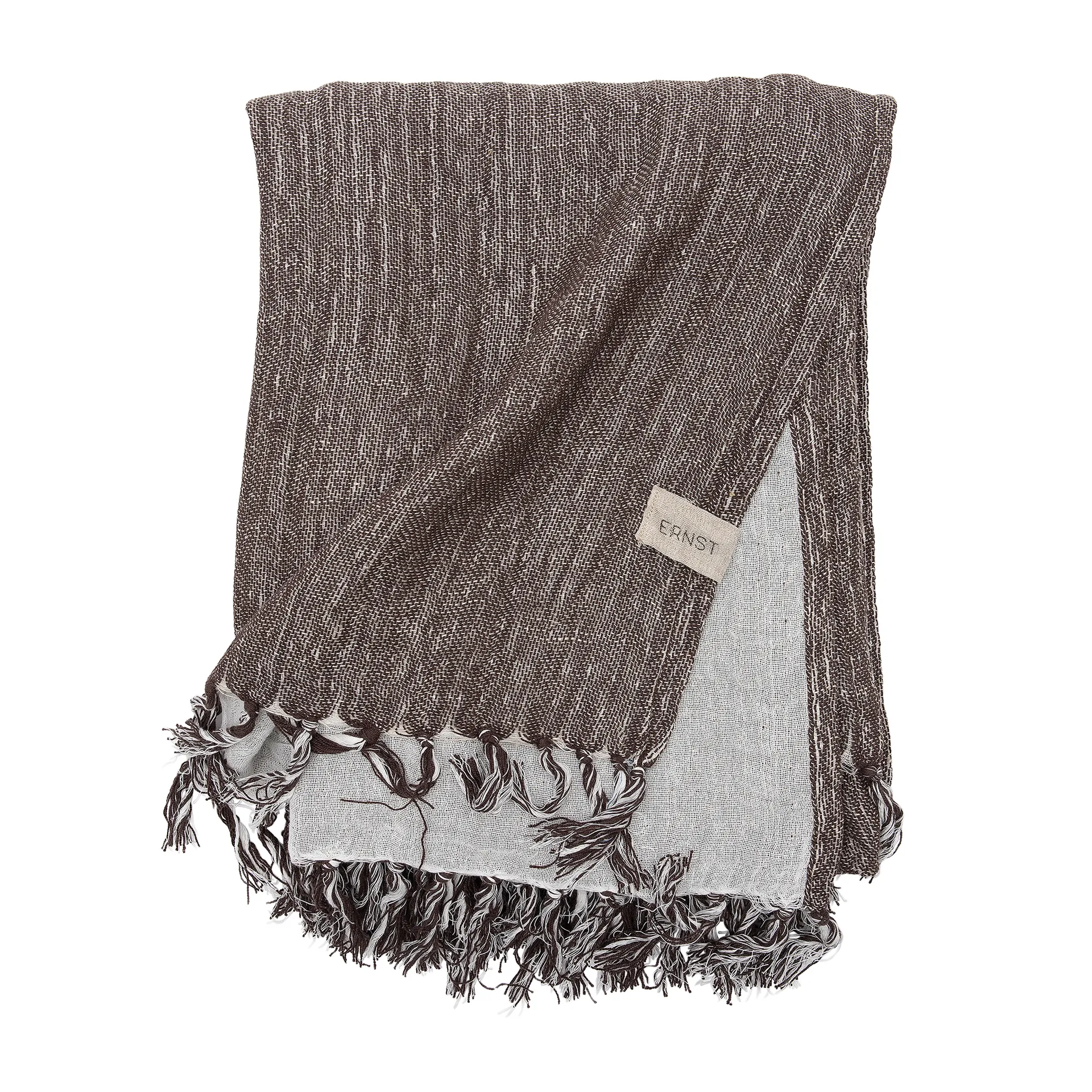 Plaid Ernst 130x170 cm, Marrone ERNST