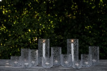 Portacandele decorato per candela a corona Ernst - Ø11x25 cm - ERNST