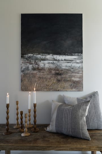 Portacandele Ernst Ø9x31 cm - Marrone scuro - ERNST