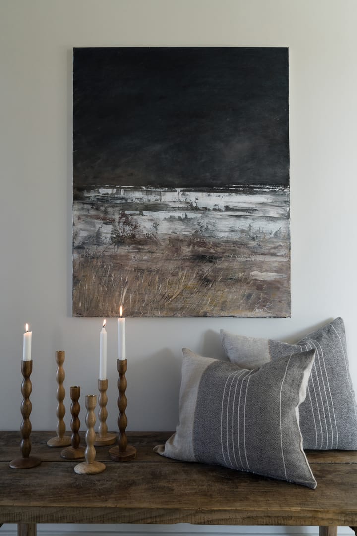 Portacandele Ernst Ø9x31 cm, Marrone scuro ERNST