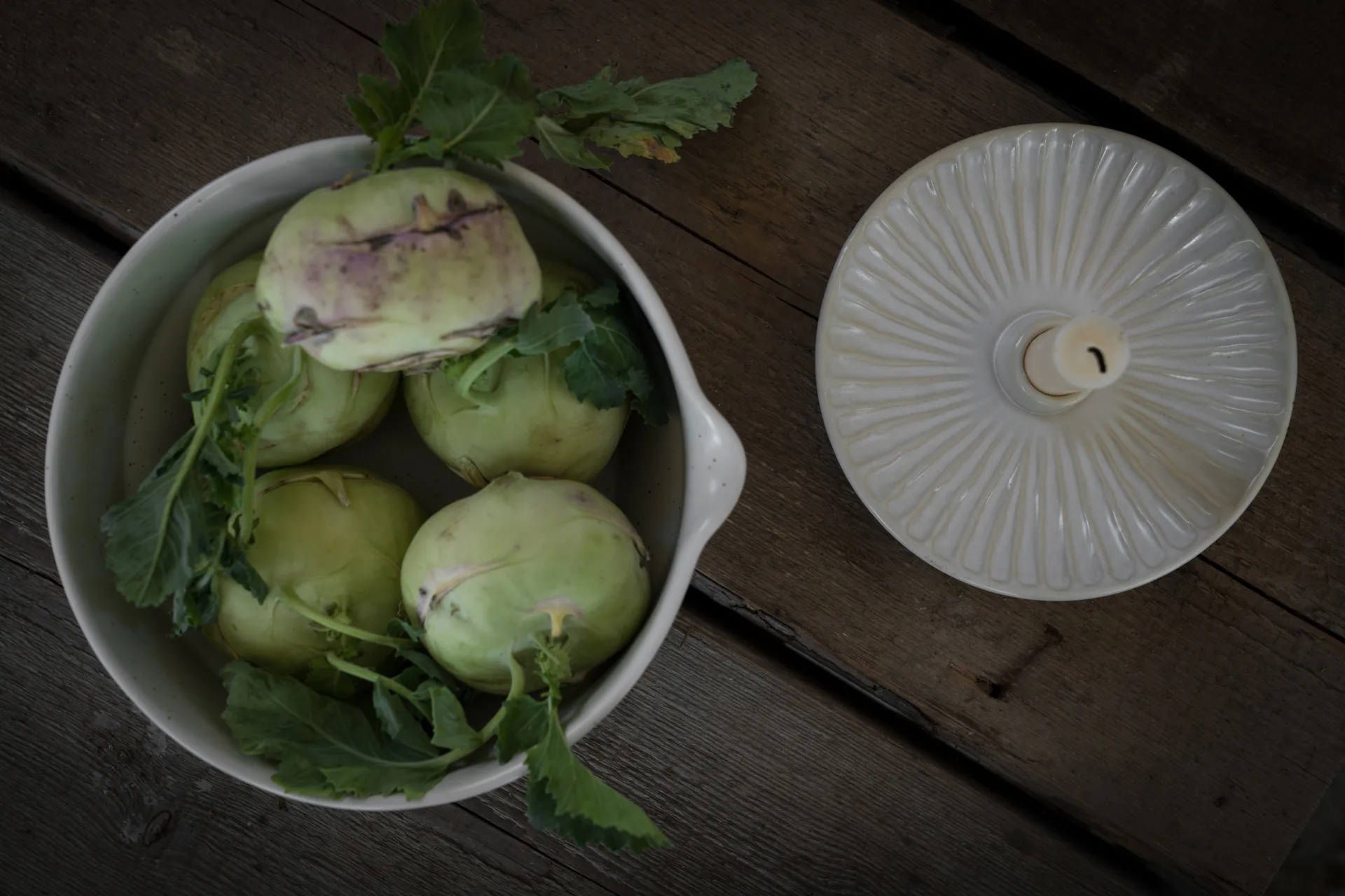 Portacandele Ernst, Bianco naturale ERNST