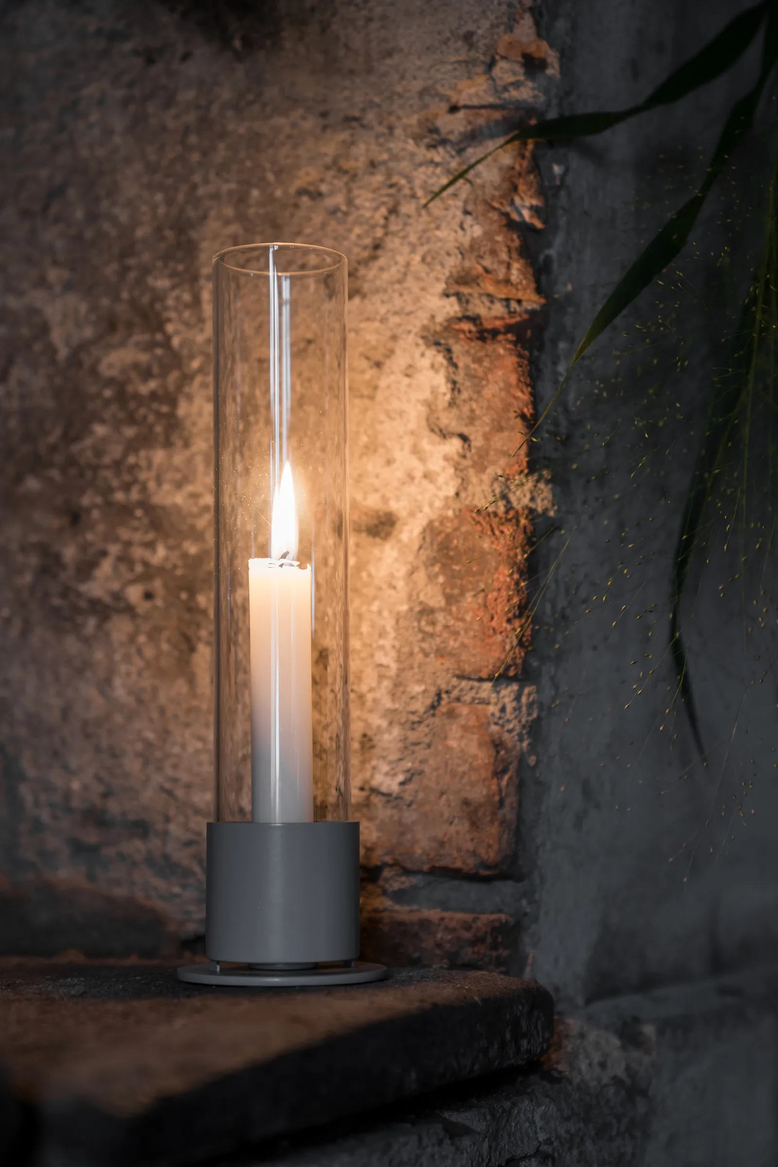 Portacandele Ernst in vetro a cilindro Ø7,5 cm, Talpa ERNST