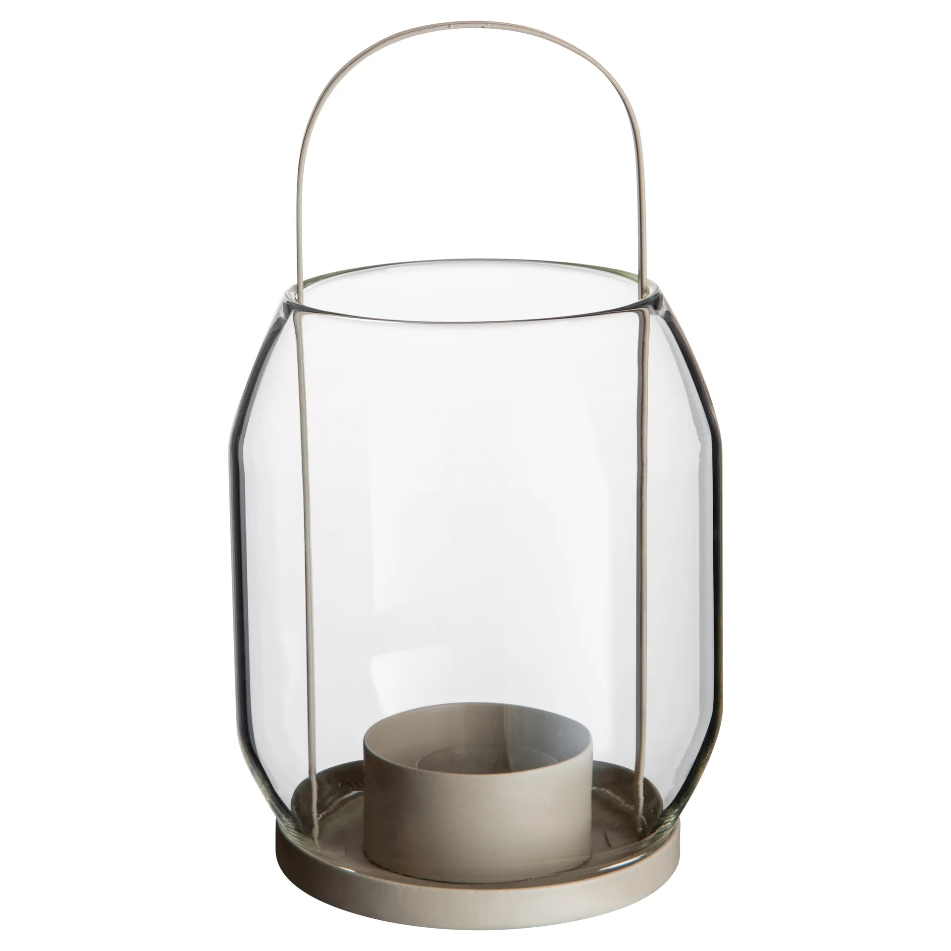 Portacandele Ernst per lumino 22 cm, beige ERNST