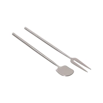 Posate da finger food Ernst, 2 parti - Argento - ERNST