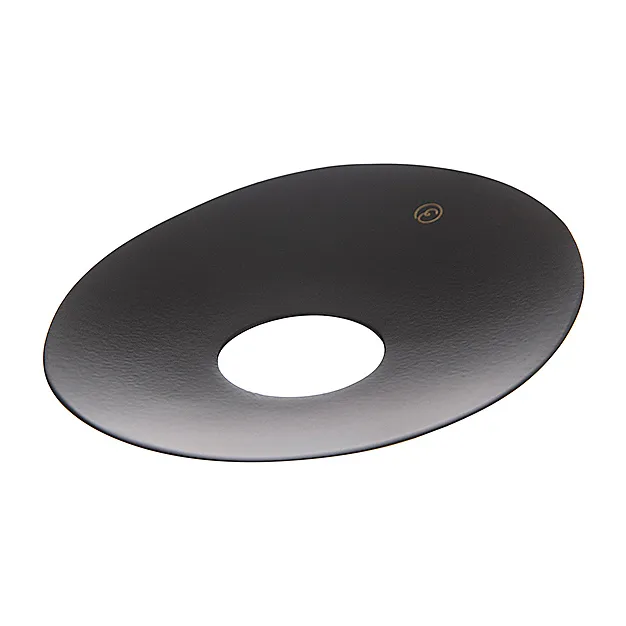 Salvagoccia candela Ernst Ø 8,3 cm 2 pezzi, Nero ERNST