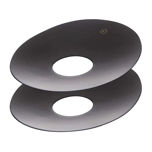 Salvagoccia candela Ernst Ø 8,3 cm 2 pezzi, Nero ERNST