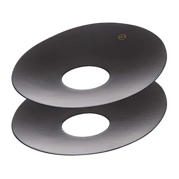 Salvagoccia candela Ernst Ø 8,3 cm 2 pezzi - Nero - ERNST