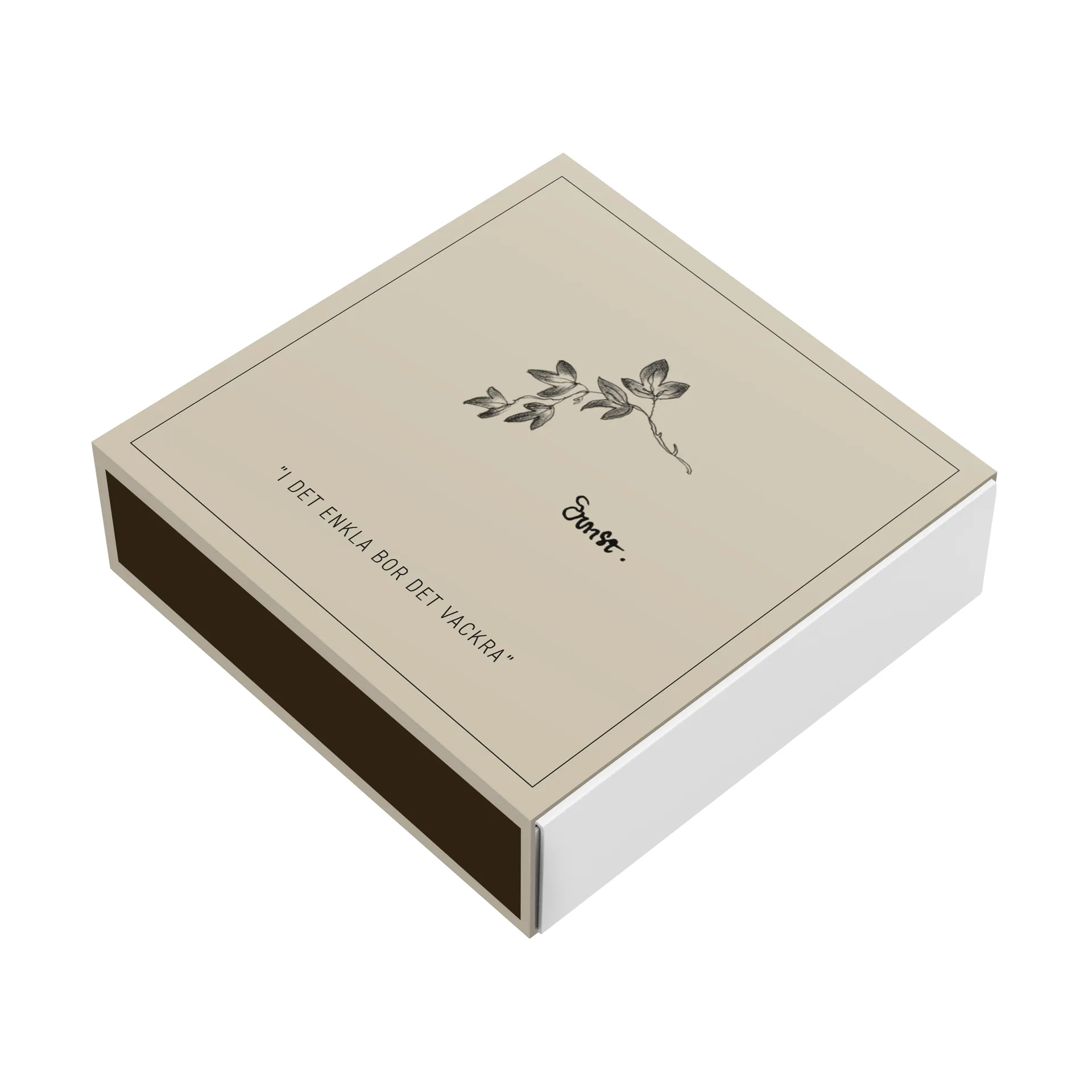 Scatola di fiammiferi Ernst 11x11 cm, Nodo ERNST