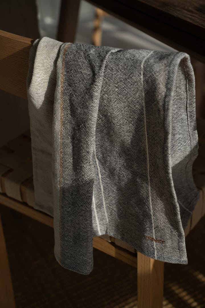 Strofinaccio da cucina Ernst misto lino 47x70 cm, Grigio-naturale ERNST