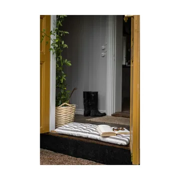 Tappetino per scale Ernst 30x100 cm - Bianco naturale-talpa - ERNST