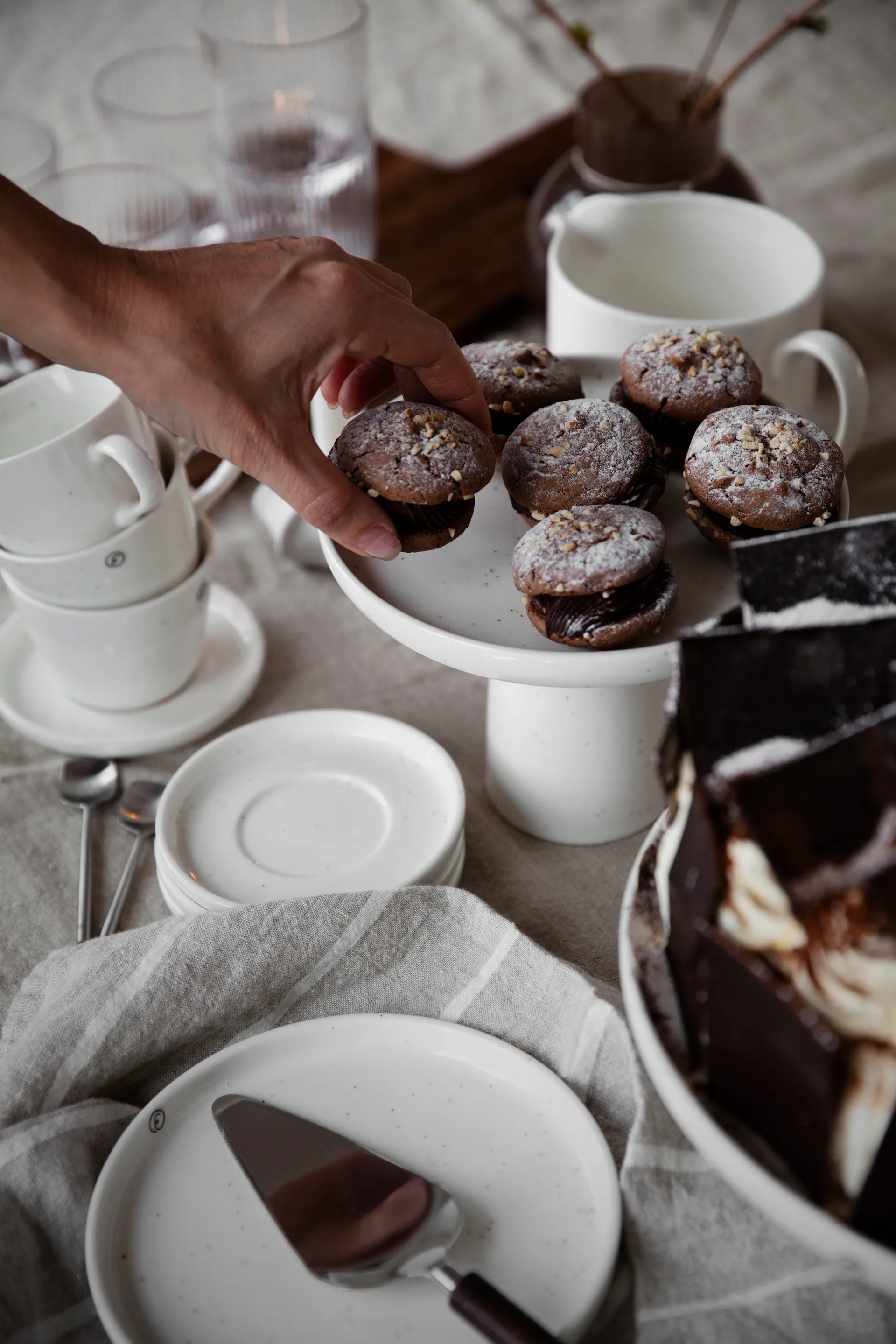 Tazza da caffè Ernst con piattino, 20 cl, Vanilla ERNST