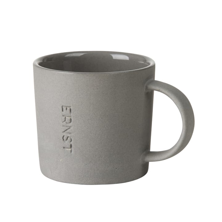 Tazza da caffè Ernst in gres 10 cl - grigio - ERNST