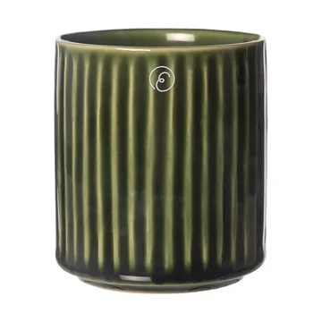 Tazza Ernst senza manico rigata 19 cl - Verde - ERNST