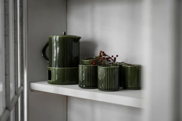 Tazza Ernst senza manico rigata 19 cl - Verde - ERNST