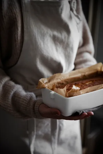 Teglia da forno Ernst 13x29 cm - Bianco - ERNST