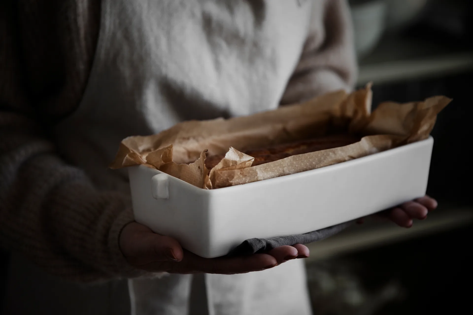 Teglia da forno Ernst 13x29 cm, Bianco ERNST