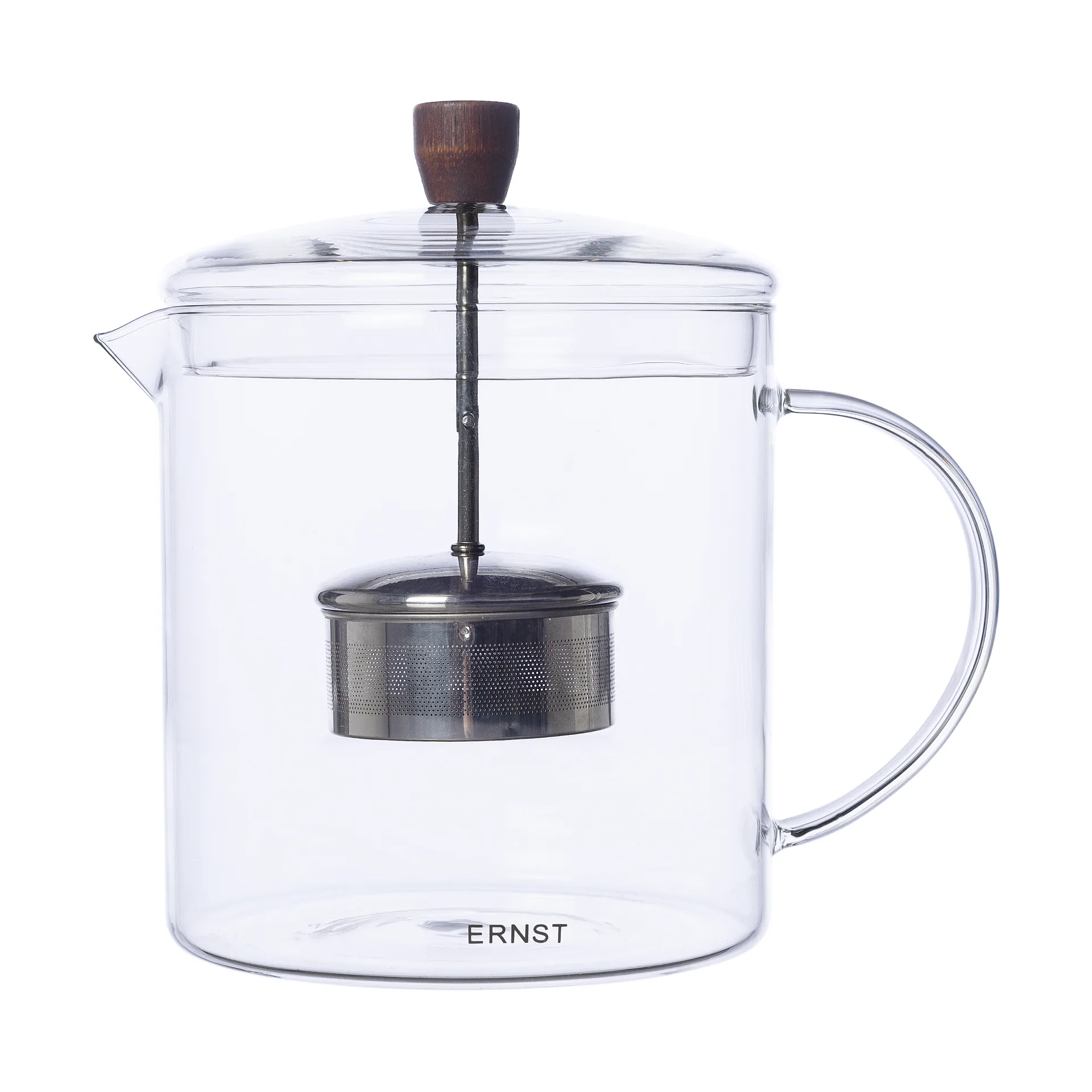 Teiera Ernst in vetro 1,5 L, Trasparente, marrone ERNST