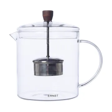 Teiera Ernst in vetro 1,5 L - Trasparente, marrone - ERNST