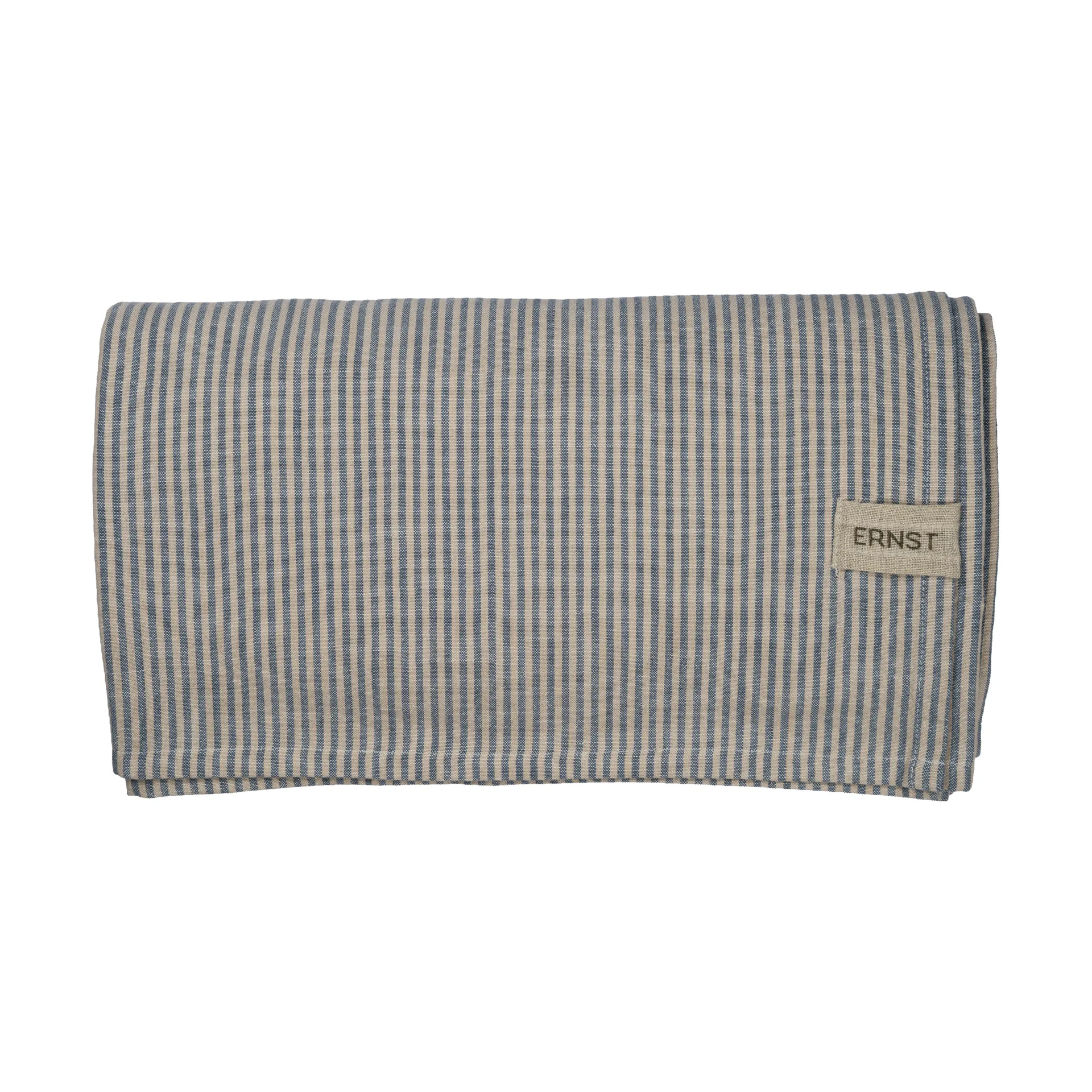 Tovaglia a strisce sottili Ernst 145x300 cm, Blu-bianco ERNST