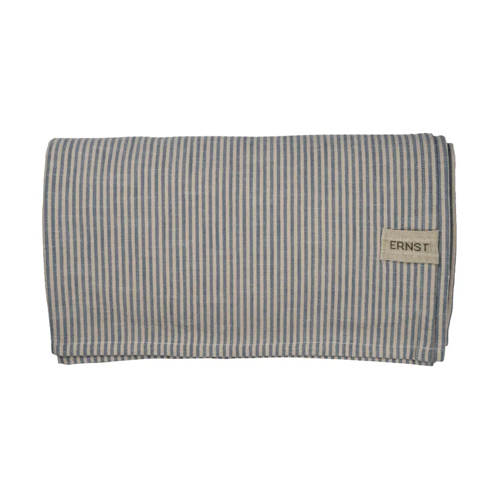 Tovaglia a strisce sottili Ernst 145x300 cm - Blu-bianco - ERNST