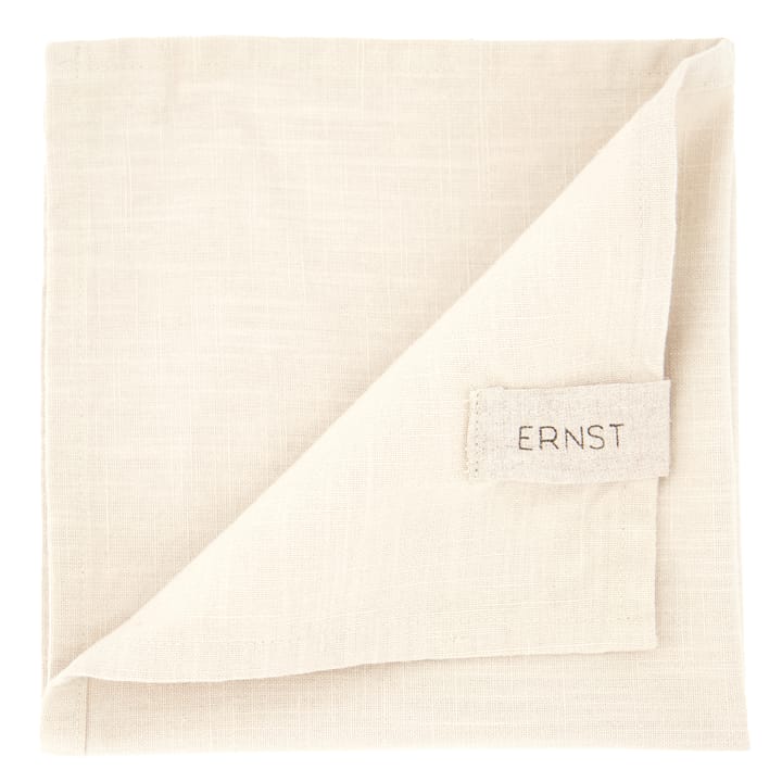 Tovaglioli in stoffa Ernst cotone confezione da 2, Beige ERNST