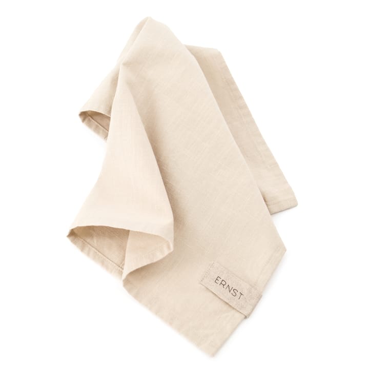 Tovaglioli in stoffa Ernst cotone confezione da 2, Beige ERNST