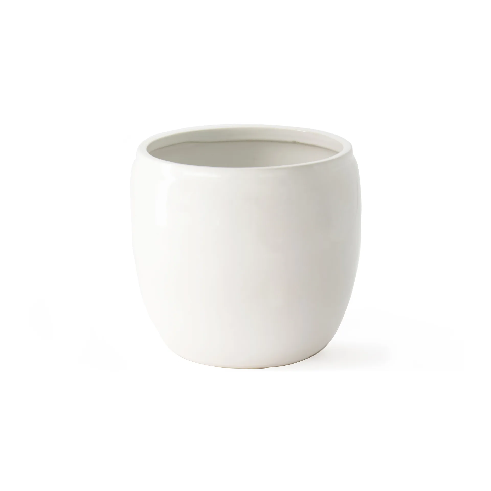 Vaso da fiori smaltato Ernst Ø 14 cm, Bianco ERNST